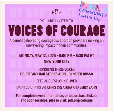 Voices of Courage, Physicians For Reproductive Health Gala